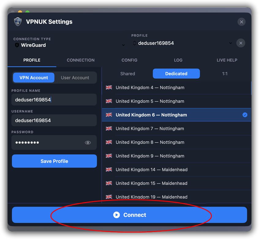 Connect to VPNUK L2TP on macOS
