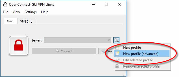 Openconnect gui vpn client windows 10 как настроить
